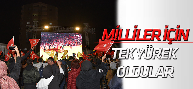 Konya Milliler için yine tek yürek oldu