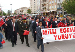 Bozkırlılar mitinge hazırlanıyor