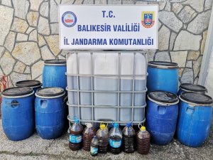 Bandırma’da sahte içki operasyonu