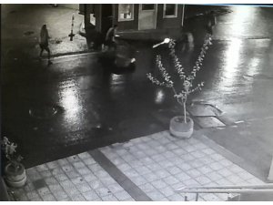 İstanbul’un göbeğinde dehşet anları kamerada