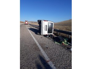 Sivas’ta trafik kazası: 1 ölü 6 yaralı