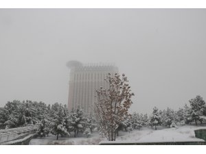 Tahran'da mevsimin ilk kar yağışı yaşamı olumsuz etkiledi