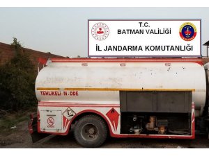 Batman’da 12 bin litre kaçak motorin ele geçirildi