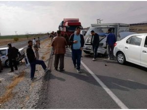 Kayseri’de zincirleme trafik kazası