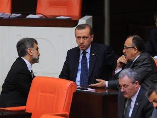 Erdoğan'ın donup kaldığı an