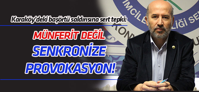 Eğitim-Bir-Sen Şube Başkanı Şenol Metin'den Karaköy'deki saldırıya sert tepki