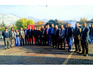 Nallıhan'da lavanta fidesi dağıtıldı