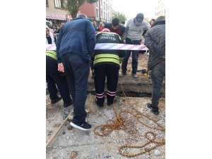 Konya'da çukura düşen engelli vatandaşı itfaiye kurtardı