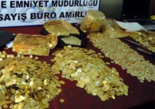 Konya'da sahte altın ve para operasyonu