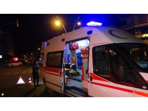 2 kişinin yaralandığı kazada sürücü kaçtı