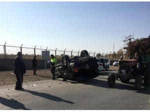 Malatya’da trafik kazası: 1 yaralı