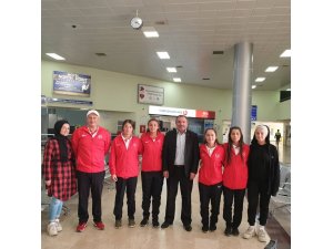 Alaçamlı milli sporcular Kamboçya’ya uğurlandı