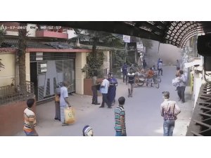 Bangladeş’teki patlama anının görüntüleri ortaya çıktı