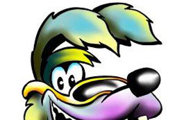 Aç Kurtla Sıska Köpek