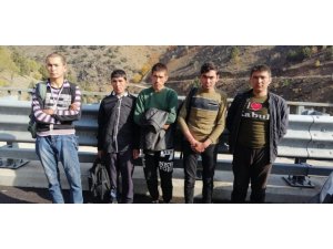 Niğde’de 5 düzensiz göçmen yakalandı