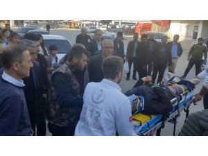 3. kattan düşen işçi yaralandı
