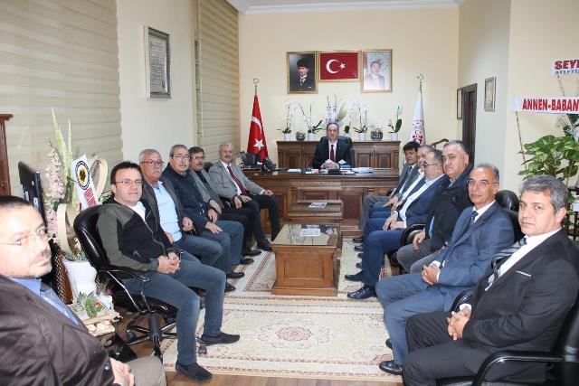 Konya ASKF’den Şahin’e ziyaret