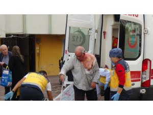 Sigarasını yaktığı çakmağı kapatmadan cebine koyan engelli vatandaş ölümden döndü