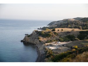 Karaburun'da sit alanındaki inşaatın yıkım çalışması tamamlandı