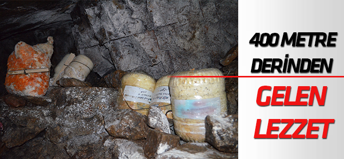 Yerin 400 metre altından gelen lezzet: Kembos peyniri