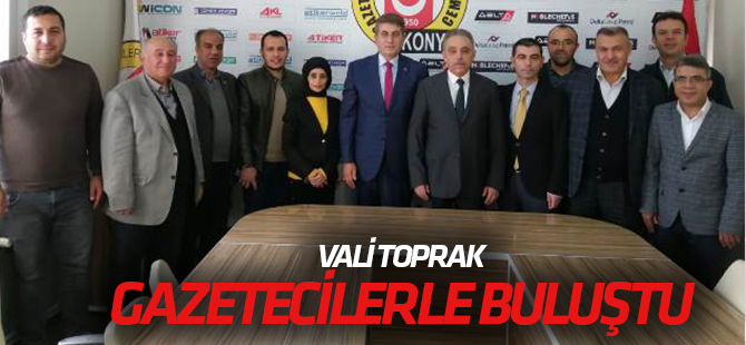 Vali Toprak’tan KGC’ ye ziyaret