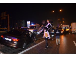 Kadıköy'deki zincirleme kaza trafikte yoğunluğa neden oldu