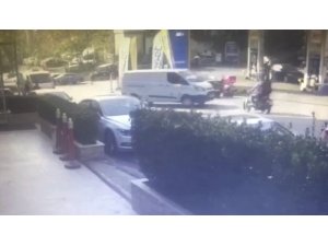 İstanbul’da motosikletli gencin feci ölümü kamerada