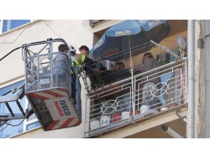 Yangında can pazarı