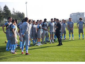 Trabzonspor’da neşeli antrenman