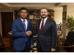 Sri Lanka'nın Ankara Büyükelçisi Hassen'den AA'ya ziyaret