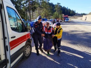 Boyabat’ta kaybolan 80’lik Ünzile nine bulundu