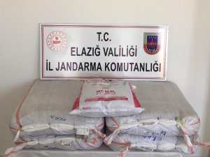 Elazığ’da 171 kilogram kaçak tütün ele geçirildi