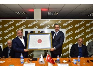 MÜSİAD Dost Meclisinin konuğu Vali Baruş oldu