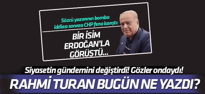 Rahmi Turan topu taca attı