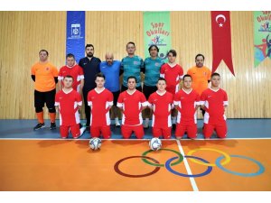 Down Sendromlu Futsal Milli Takımı şampiyonluk için hazırlanıyor