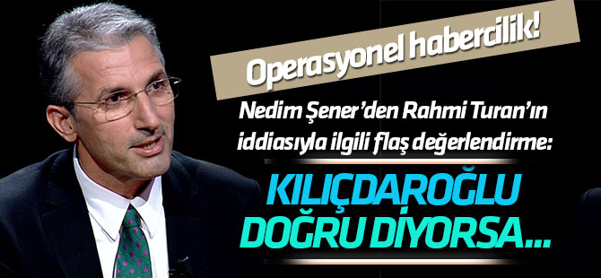 Nedim Şener, "Külliye'ye çıkan CHP'li" tartışmasına katıldı: Operasyon!