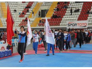 Taekwondo Türkiye Şampiyonası’nın seremonisi yapıldı