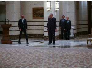 Cumhurbaşkanı Erdoğan, Ekvator Büyükelçisini kabul etti