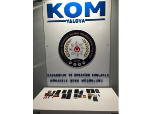 Yalova’da telefon operasyonu