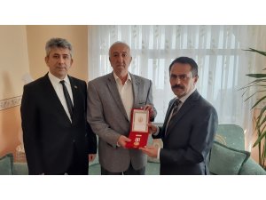 Nevşehir'deki Kıbrıs gazilerine madalya verildi