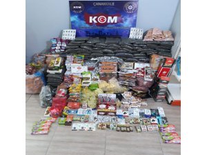 Çanakkale’de ’gümrük kaçağı ürün’ operasyonu