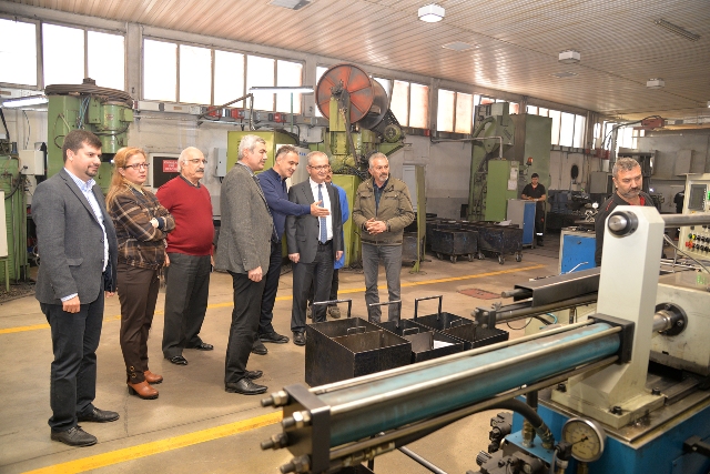 Rektör Özçelik’ten, Supar Motor’a ziyaret