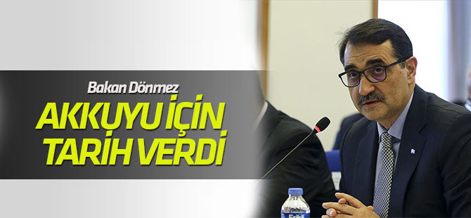 'Hedefimiz Akkuyu'yu 2023'te devreye almak'