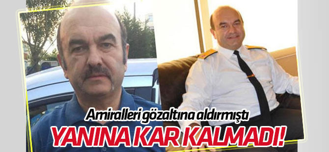 Amiralleri gözaltına aldıran darbeci Hayrettin İmren cezasını buldu