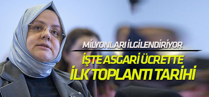 Asgari ücret tespiti için ilk toplantının tarihi belli oldu