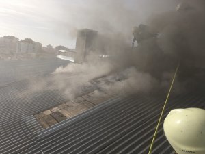 Sivas’ta korkutan yangın