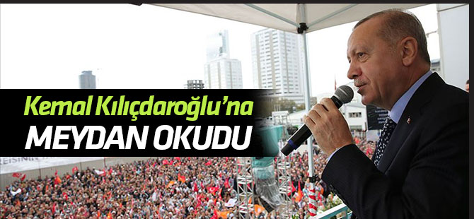 Ben cumhurbaşkanlığımı ortaya koyuyorum sen genel başkanlığını ortaya koyabiliyor musun?