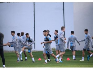 Trabzonspor, MKE Ankaragücü maçı hazırlıklarını tamamladı