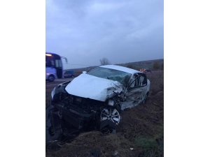 Tekirdağ’da trafik kazası: 3 yaralı