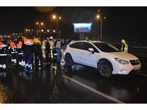 Esenyurt’ta 11 araç zincirleme trafik kazasına karıştı